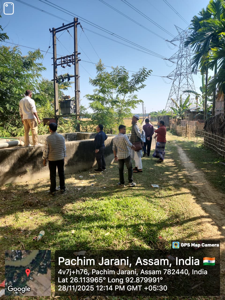 Site visit by Additional Chef Engineer( O&M) along with Executive ...
