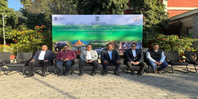 Review meeting with Secretary (V L Kantha Rao,IAS) MoJS and other MoJS officer and all 8 North east State, Assam, Manipur, Mizoram, Tripura, Meghalaya, West Bengal,Nagaland,Sikkim held at Brahmaputra Board regarding all central sponsored schemes