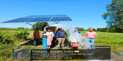 Installation of Solar Powered Shallow Tube Well Irrigation Scheme at Sadiya LAC (4 Points) under RIDF-XXX (NABARD) for the year 2024–25
