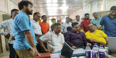 A training programme held for sensitising participants on the digital procedure, ID creation, and entry of field data at different levels for the 7th Minor Irrigation and 2nd Water Bodies Census.