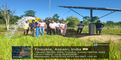 Installation of Solar Powered Shallow Tube Well Irrigation Scheme at Sadiya LAC (4 Points) under RIDF-XXX (NABARD) for the year 2024–25