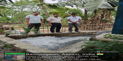 Jawkata DTW Scheme at Hatbor GP under Kaliabor LAC has been revived and made operational after conversion from a diesel-operated system to an electrically-operated system