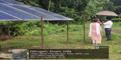 Cultivation of Dragon Fruits and Other Vegetables at PMKSY Phase-I Solar Point, Bhugeswar Rajkhowa under Naharkatia LAC