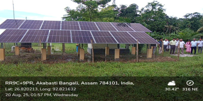 Addl. CE ,O&M(Minor and Micro Irrigation) cum Guardian Officer of Sonitpur District & Director,O&M(Minor &Micro Irrigation) along with EE, AEE and officials of Tezpur-Rangapara Division, visited various schemes under Tezpur and Rangapara LACs