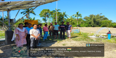 Installation of Solar Powered Shallow Tube Well Irrigation Scheme at Sadiya LAC (4 Points) under RIDF-XXX (NABARD) for the year 2024–25
