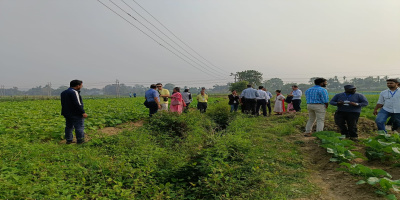 Regional training Workshop and Sites visit of Department officials 