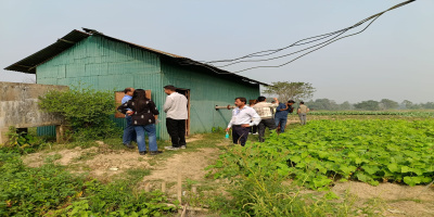 Regional training Workshop and Sites visit of Department officials 