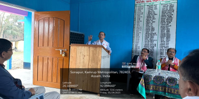 A NEDFI team, led by Prof. Dr. Nayan Sarma, along with Er. F. M. Siddique, Chief Engineer (Irrigation), Assam and Er. Gopal Chetri, Deputy Secretary (Works) to the govt. of Assam, Irrigation visited the Maloibari Irrigation Scheme. During the visit, they engaged with farmers to discuss deficit irrigated cultivation and no-tillage farming practices.