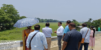 Visit of the Departmentally Related Standing Committee to RIDF-XXX MDTW Scheme, PMKSY-HKKP TW Point, and Rajamayong LIS