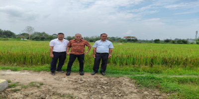 Visit of Secretary Sir, Dy Secretary (Works) Sir alongwith SE Sir